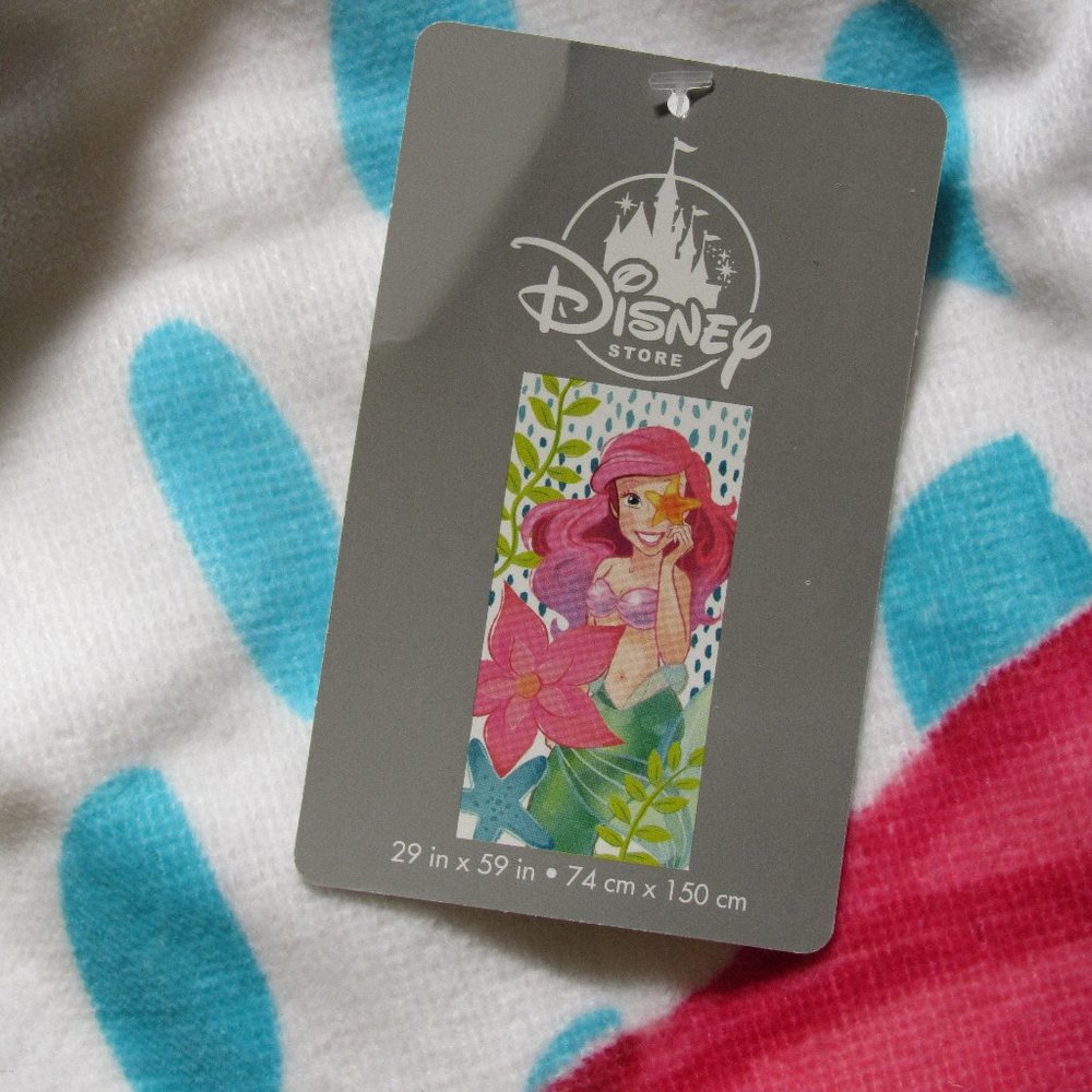 Little Mermaid Beach Towel NWT